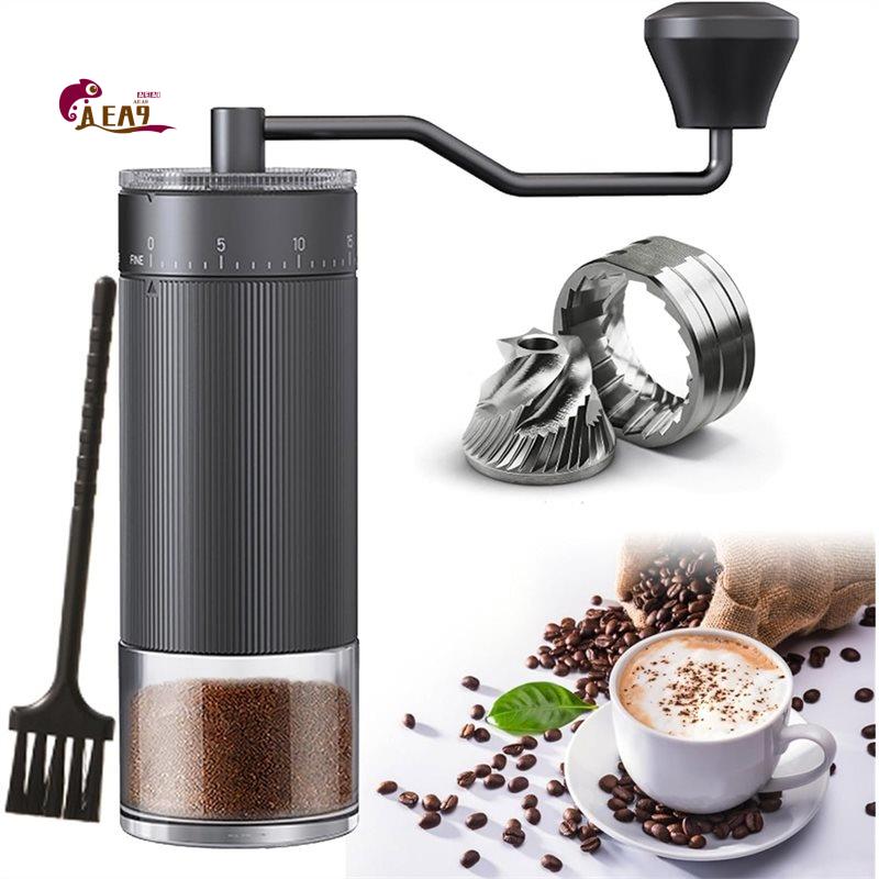Coffee Grinder Burr - Macinacaffè manuale portatile AEA9 con mola