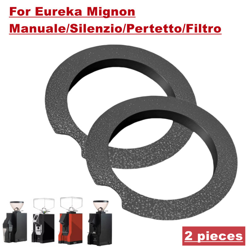 Coffee Grinder Burr - 2 Anelli Anti-Intasamento per Macinacaffè Eureka