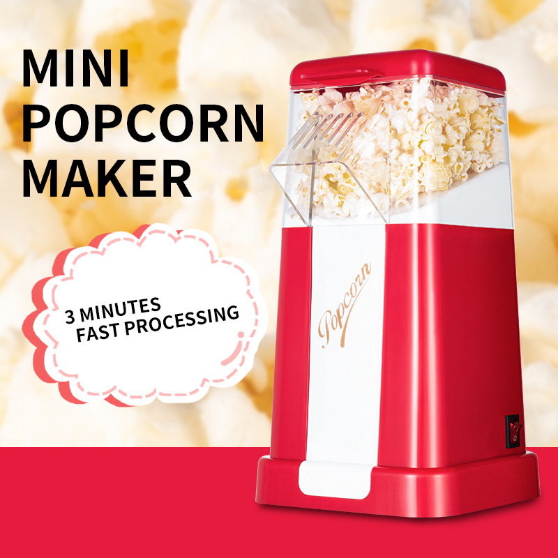 Air Popcorn Maker - Macchina per Popcorn Domestica Compatta, Mini
