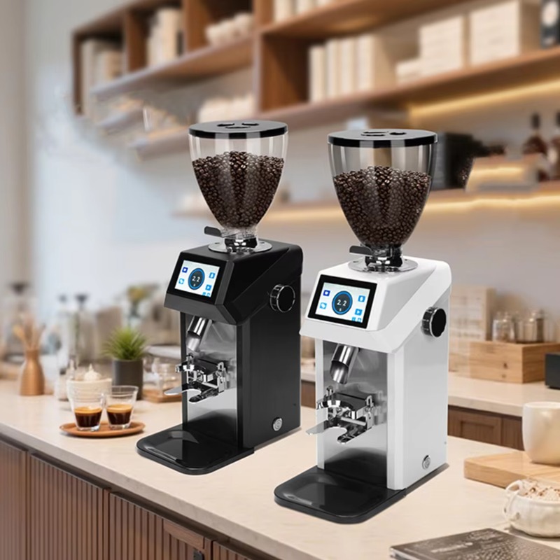 Coffee Grinder Burr - Macinacaffè Commerciale con Macine da 74mm