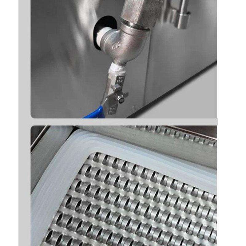 Deep Fryer Stainless - Macchina Commerciale Mobile in Acciaio Inox
