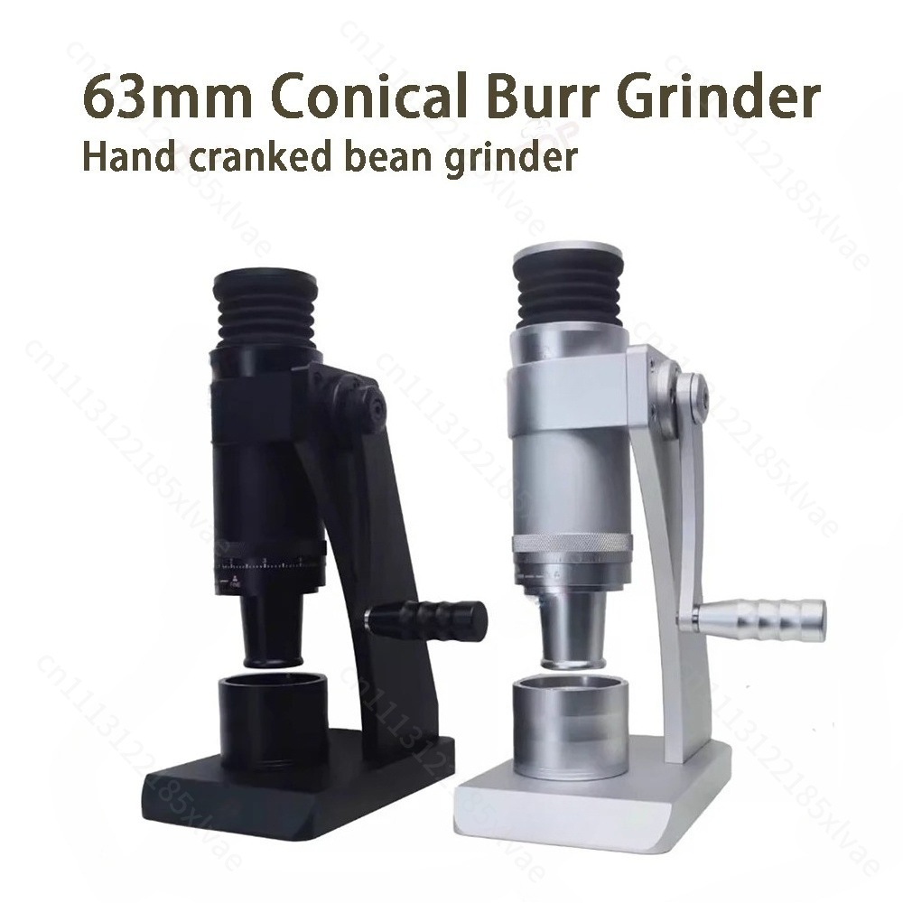 Coffee Grinder Burr - Macinacaffè manuale da 63 mm con