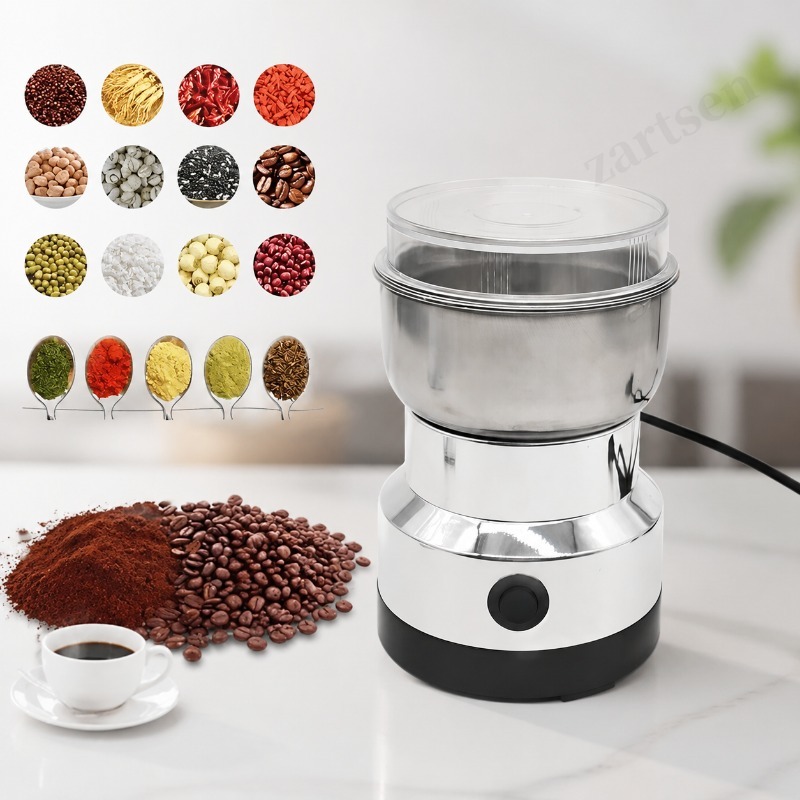 Coffee Grinder Burr - Macinacaffè Elettrico Multifunzione da Cucina con