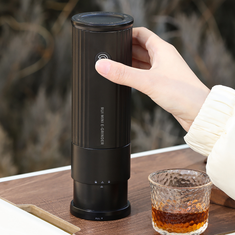 Coffee Grinder Burr - Macinacaffè Portatile ZeroHero Mini con Disco