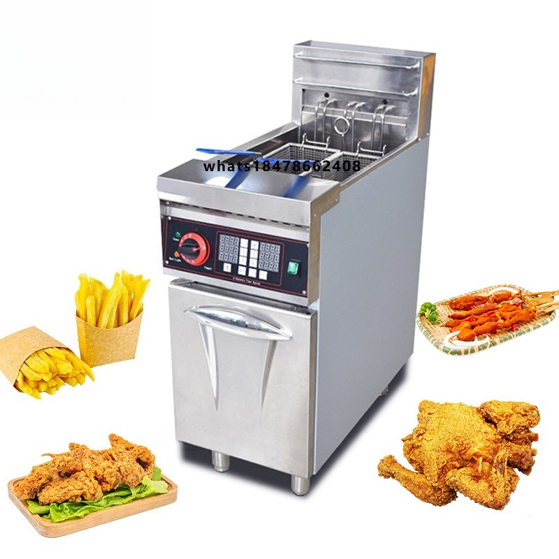 Deep Fryer Stainless - Chefmax Friggitrice Elettrica a Gas a