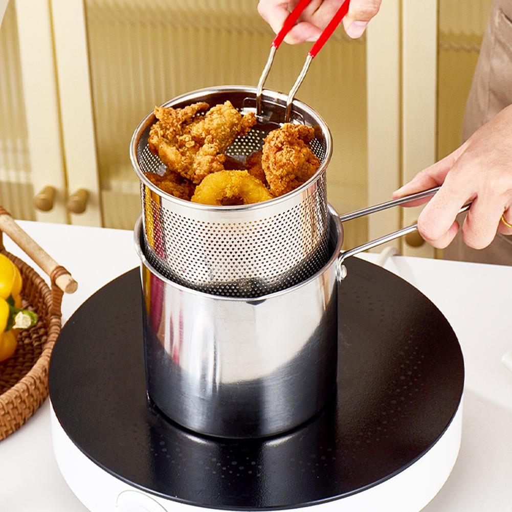 Deep Fryer Stainless - Pentola per Frittura Profonda in Acciaio