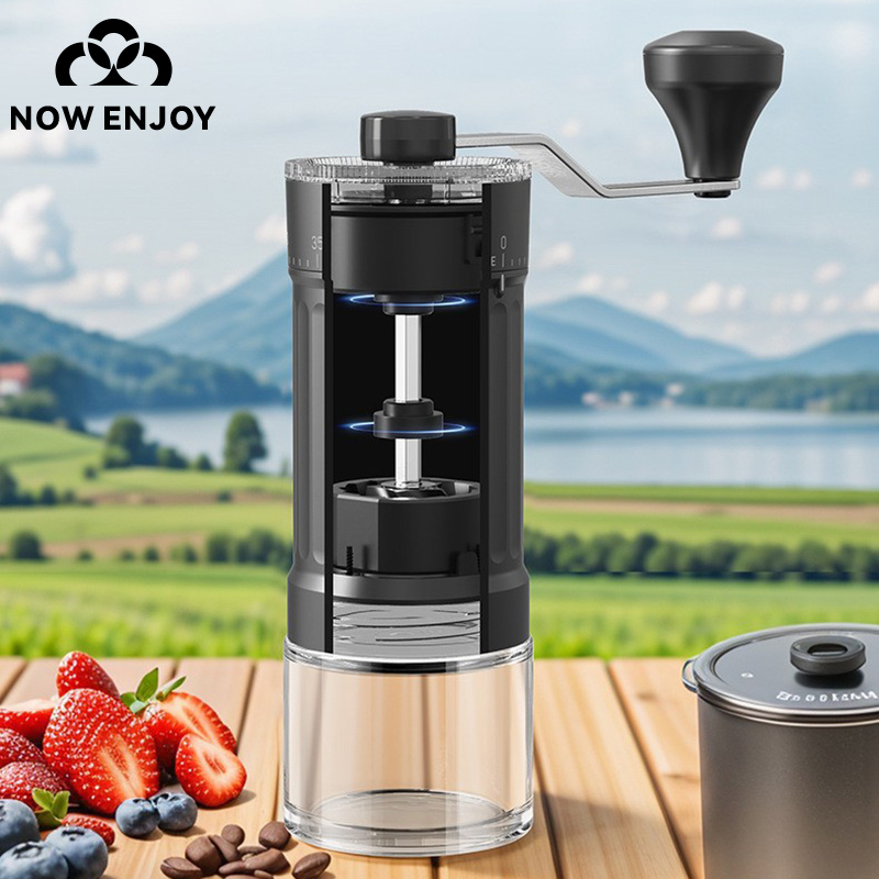 Macinacaffè Manuale NOW ENJOY  - Coffee Grinder Burr recensione e prezzo