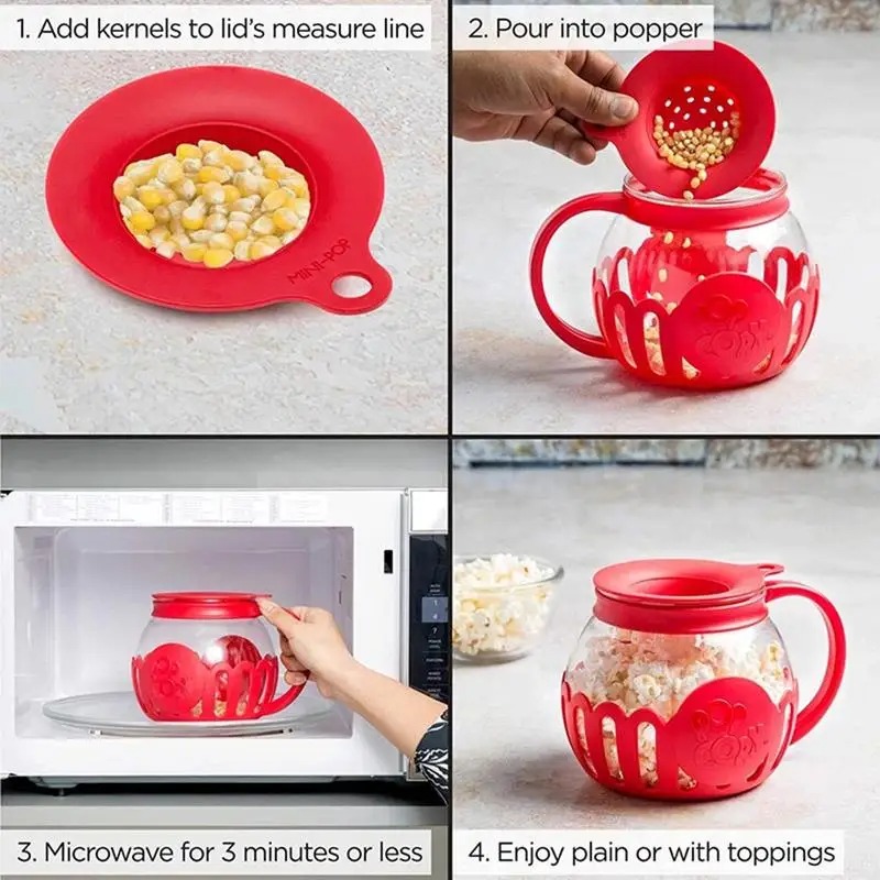 Nuovo Popcorn Maker Microonde  - Air Popcorn Maker recensione e prezzo