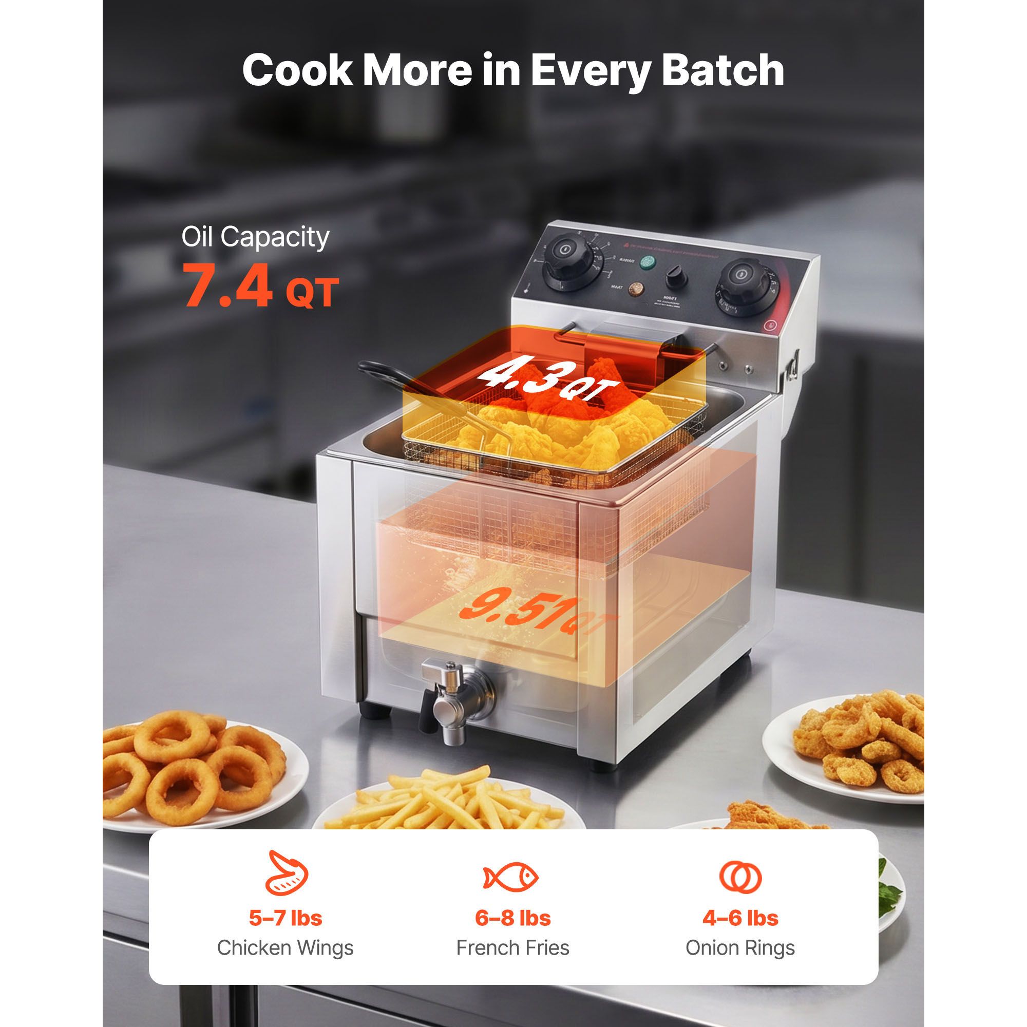 Friggitrice Elettrica Commerci - Deep Fryer Stainless recensione e prezzo