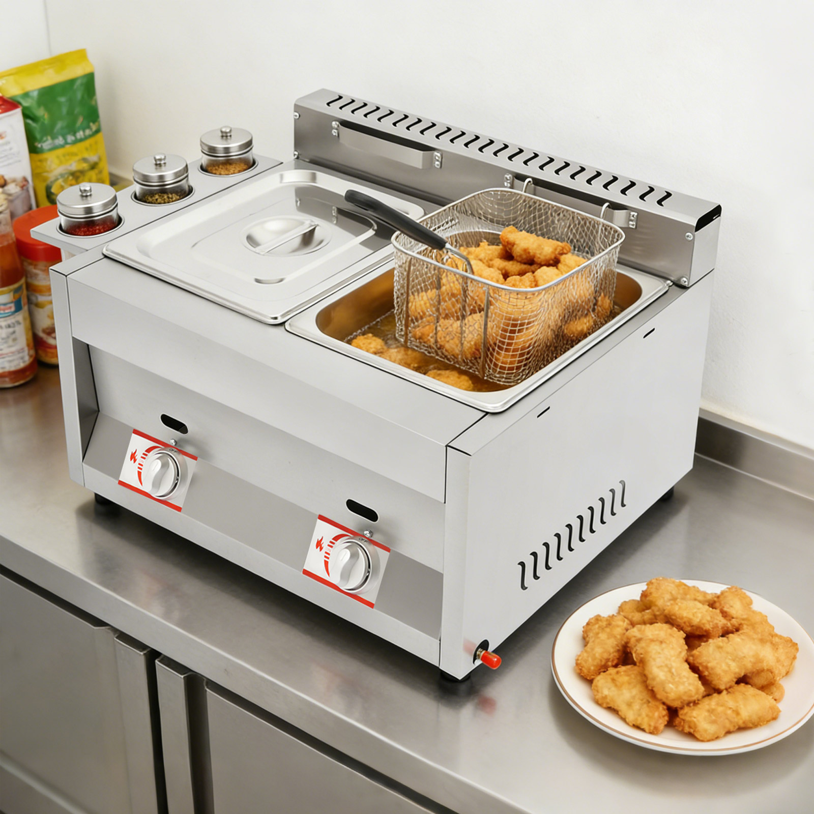 Friggitrice Commerciale a Dopp - Deep Fryer Stainless recensione e prezzo