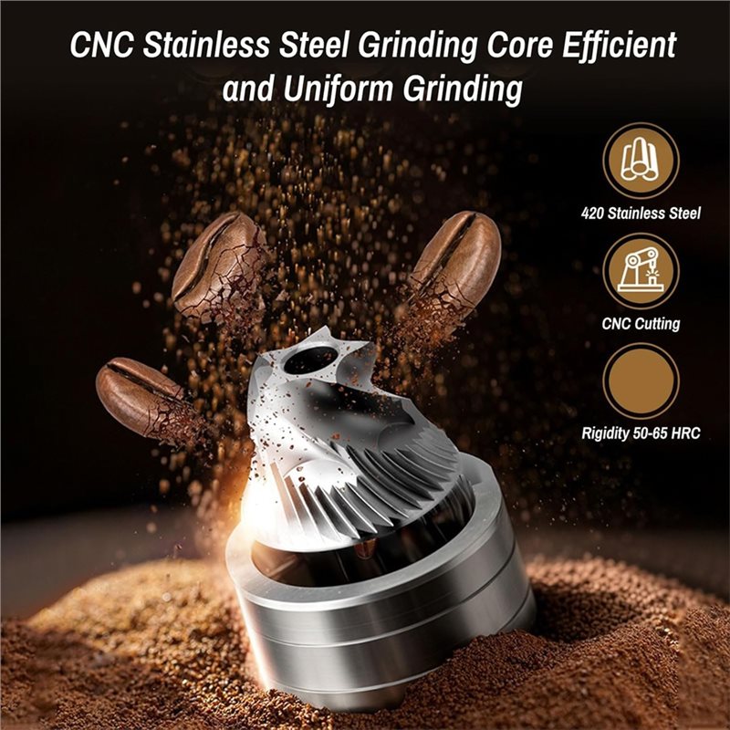 Macinacaffè manuale portatile  - Coffee Grinder Burr recensione e prezzo
