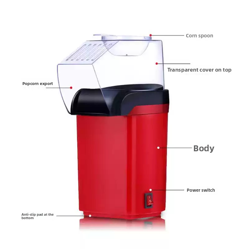 Macchina per mais ad aria senz - Air Popcorn Maker recensione e prezzo