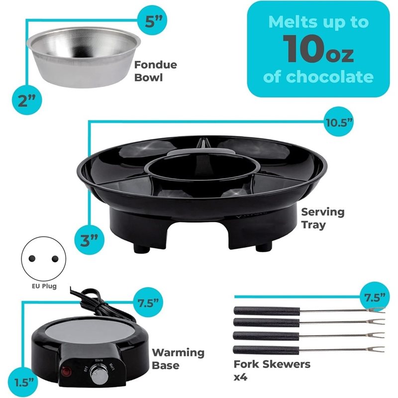Set pentola elettrica per fond - Fondue Set Electric recensione e prezzo