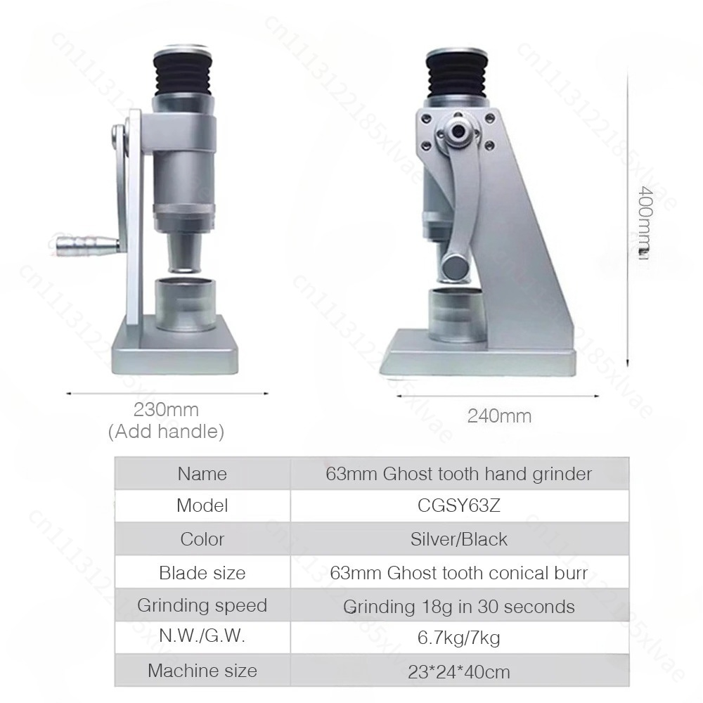 Macinacaffè manuale da 63 mm c - Coffee Grinder Burr recensione e prezzo
