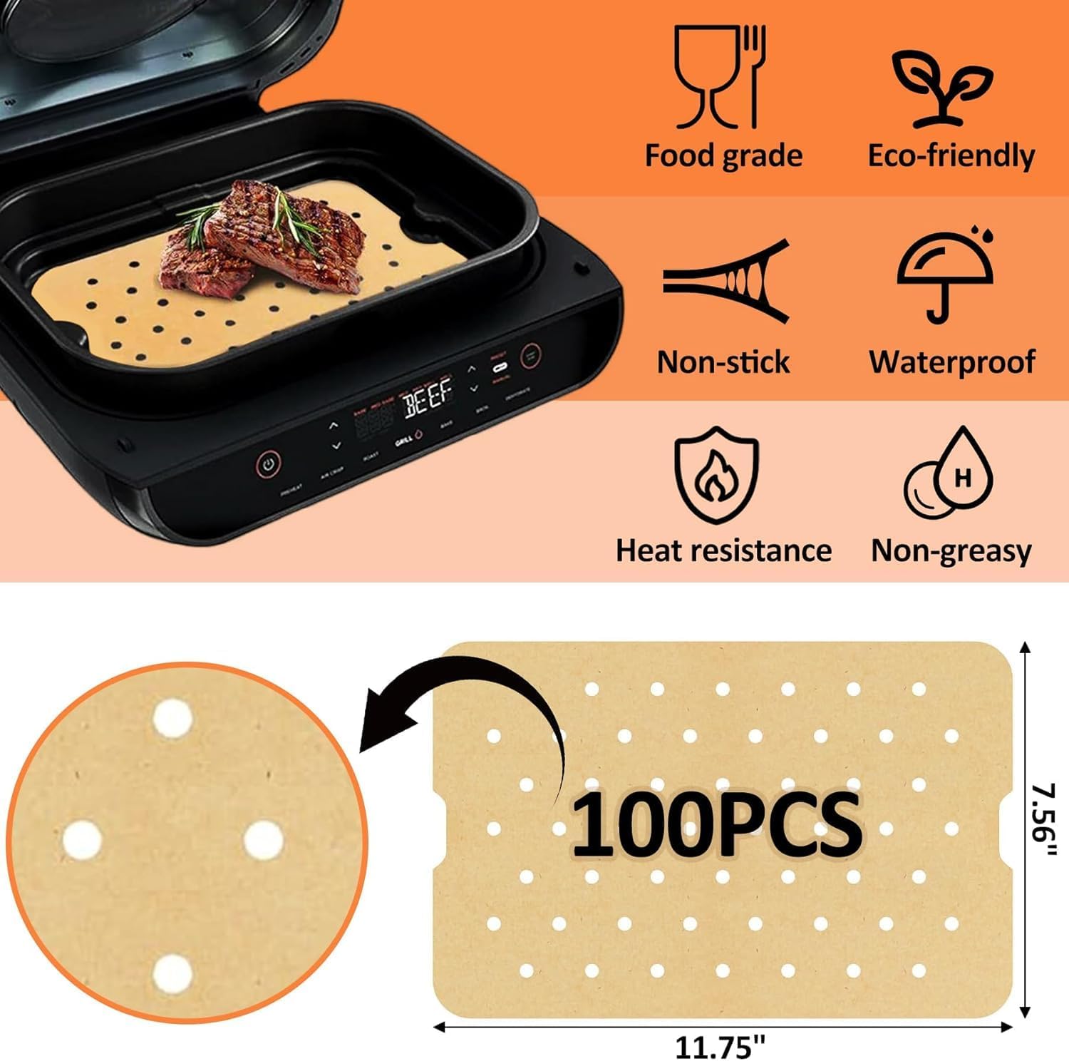 Carta pergamena per friggitric - Kitchen Appliances Ninja recensione e prezzo