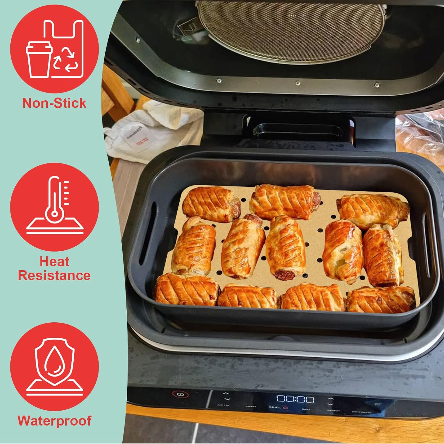Carta pergamena per friggitric - Kitchen Appliances Ninja recensione e prezzo