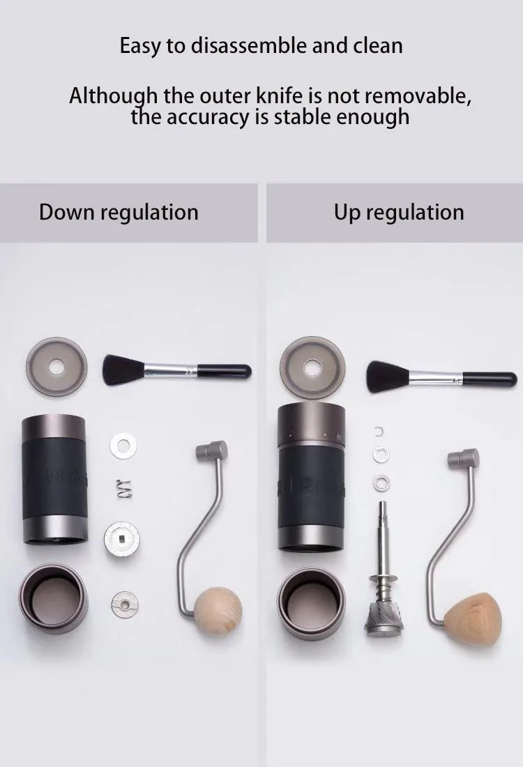 Macinacaffè Manuale Kingrinder - Coffee Grinder Burr recensione e prezzo