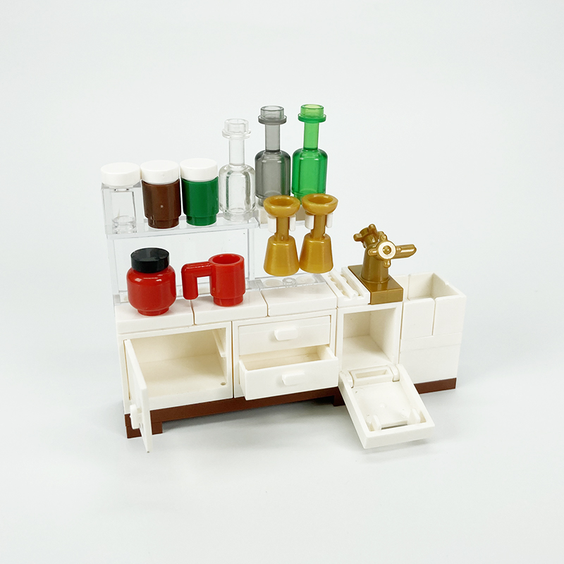 MOC block giocattoli creativi  - Kitchen Appliances Refrigerators recensione e prezzo