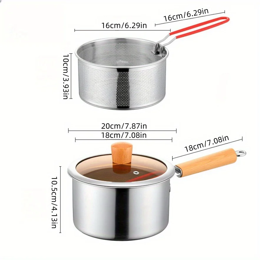 Set di pentole multiuso in acc - Deep Fryer Stainless recensione e prezzo