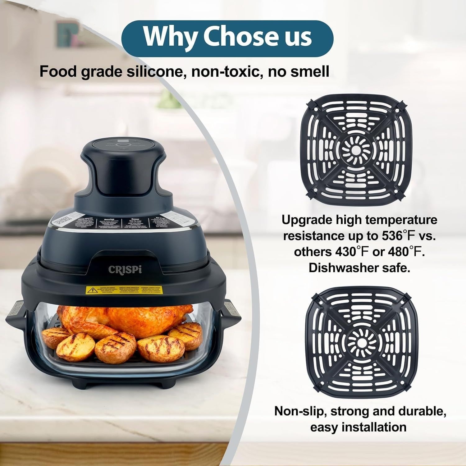 Piastra per friggitrice ad ari - Kitchen Appliances Ninja recensione e prezzo