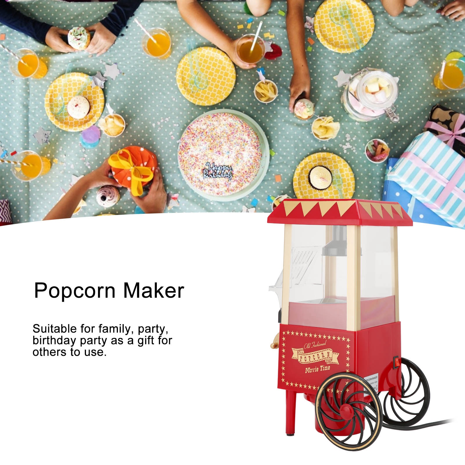 Macchina Automatica per Popcor - Air Popcorn Maker recensione e prezzo