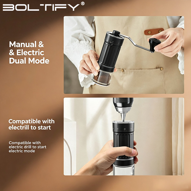 Macinacaffè Manuale Regolabile - Coffee Grinder Burr recensione e prezzo