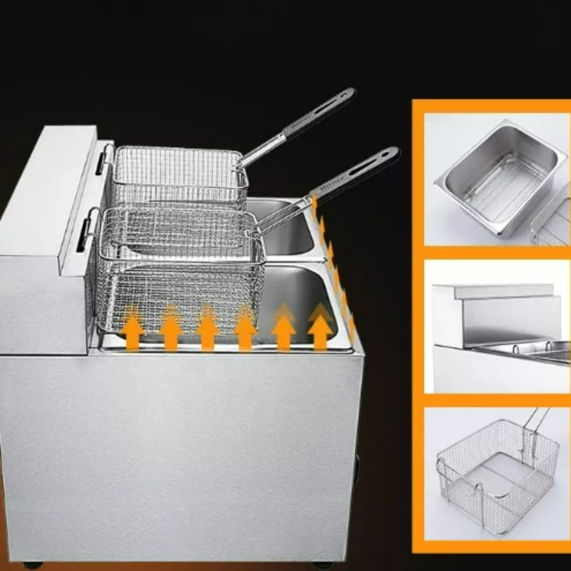 Friggitrice Elettrica in Accia - Deep Fryer Stainless recensione e prezzo