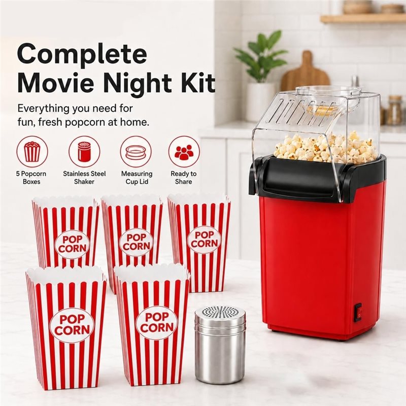 Promozione! Macchina per popco - Air Popcorn Maker recensione e prezzo